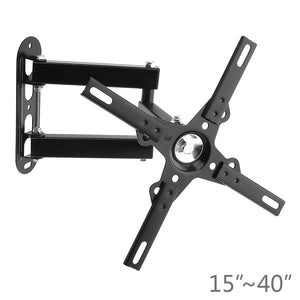 Universal Adjustable 15KG Cantilever Mount Stand Rotating TV Wall Bracket Holder for 15 - 40 Inch LED LCD Flat Panel Plasma TV