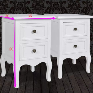 2PCS Simple Modern Bedstand Home Furniture Night Table Chest Drawers Living Room Bedside Cabinet Bedroom Nightstand Fashion HWC