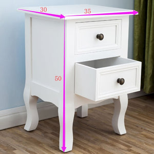 2PCS Simple Modern Bedstand Home Furniture Night Table Chest Drawers Living Room Bedside Cabinet Bedroom Nightstand Fashion HWC