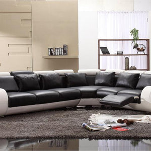 modern style  living room Genuine leather sofa a1315